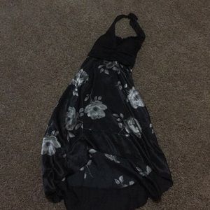 Flower print dress